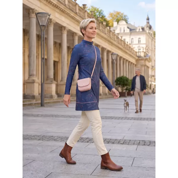  Rollkragenpullover für Damen ALTISPORT GWENITH DUNKELBLAU 