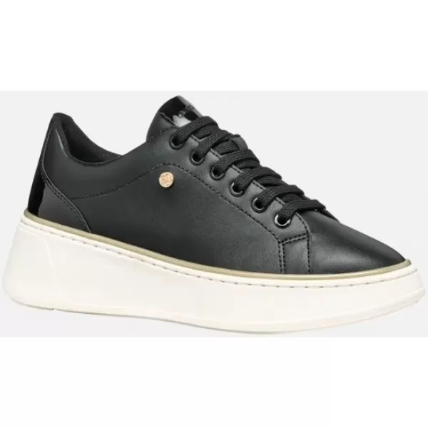  Damen-Sneaker GEOX SUNNETTY G000865 SCHWARZ 