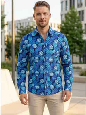 Herrenhemd ALTISPORT GREEN BLAU