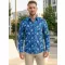Herrenhemd ALTISPORT GREEN BLAU