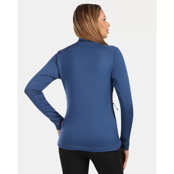  Fleece-Sweatshirt für Damen KILPI SIREN-W ZL0205KI DUNKELBLAU 