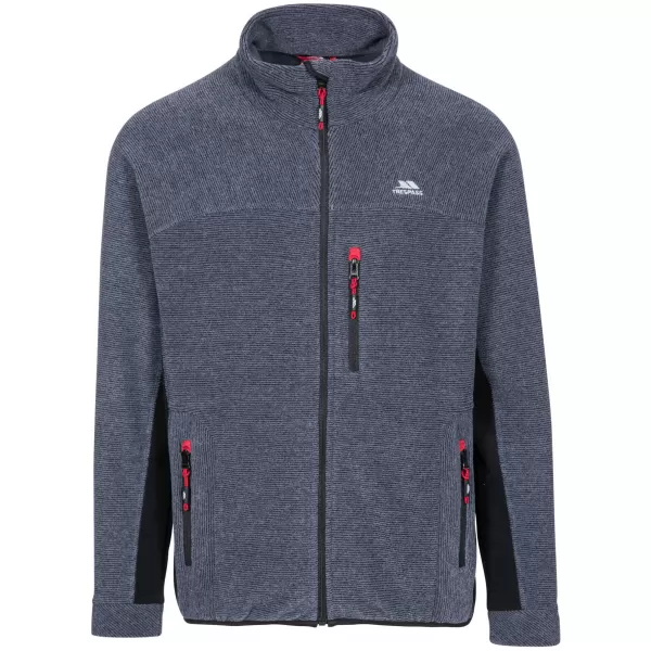  Herren-Sweatshirt TRESPASS JYNX MARINEBLAUER STREIFEN 