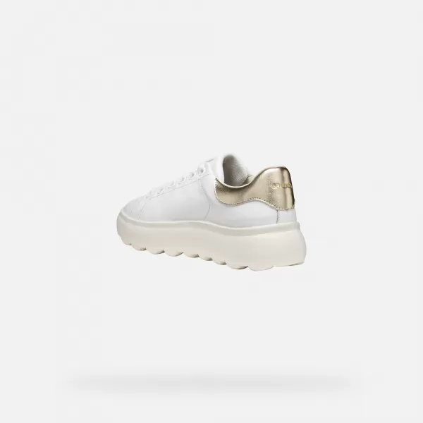  Damen-Sneaker GEOX SPHERICA EC4.1 G009314 WEIß 