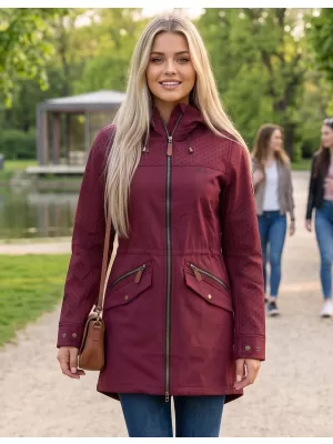 Frauen -Softshelljacke für Frauen ALTISPORT GEMEE BURGUND