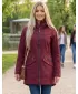 Frauen -Softshelljacke für Frauen ALTISPORT GEMEE BURGUND
