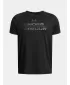 T-Shirt für Jungen UNDER ARMOUR UA TECH SPLIT WORDMARK SS 1383010-003 SCHWARZ