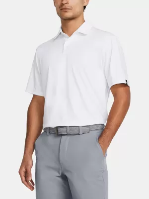 Herren-T-Shirt UNDER ARMOUR UA T2G POLO LB 1383255-100 WEIß