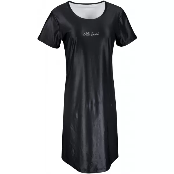  Damen erweitert T -Shirt Premium ALTISPORT VOJ/ALW075SAT02 SCHWARZ 