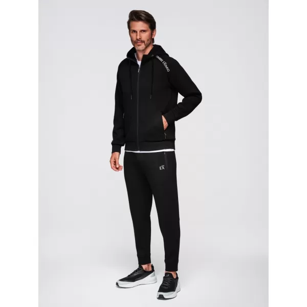  Herren-Sweatshirt OMBRE OM-SSZP-0216 SCHWARZ 