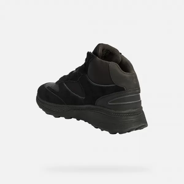  Herrenschuhe GEOX SPHERICA ACTIF X1 G011320 SCHWARZ 