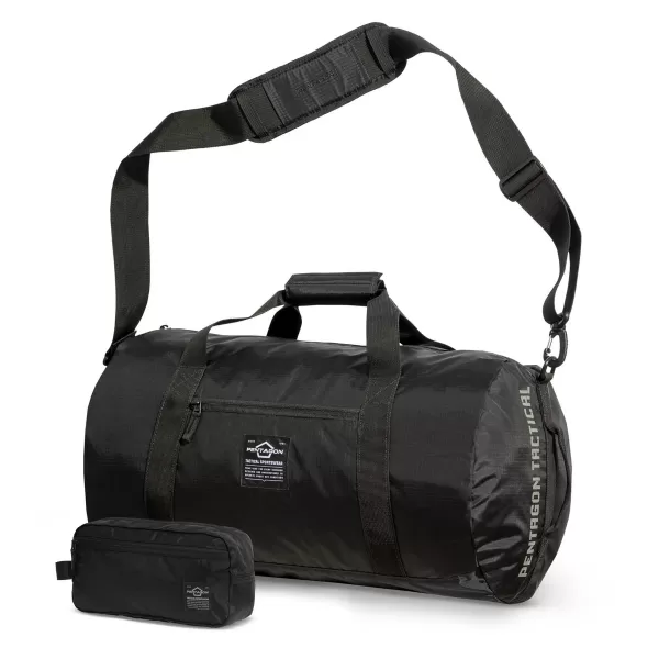  Tasche PENTAGON KANON 2.0 PACKABLE DUFFLE BAG K16102 SCHWARZ 