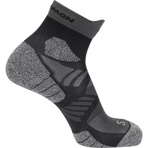  Socken SALOMON AERO ANKLE SCHWARZ/CASTLEROCK 