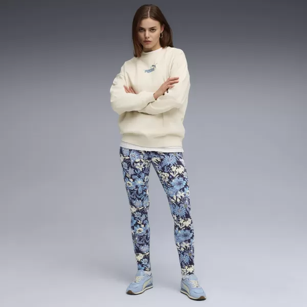  Leggings für Damen PUMA ESS NATURE 2 0 AOP LEGGINGS 68808034 KÜHLES BLAU 