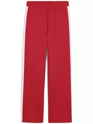 Damen-Jogginghose PUMA T7 ALWAYS ON STRAIGHT TRACK PANTS OP 62979711 FÜR ALLE ZEITEN ROT