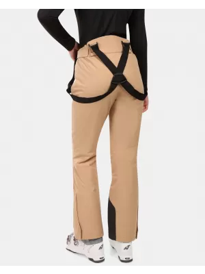 Skihose für Damen KILPI ELARE-W ZL0404KI BEIGE