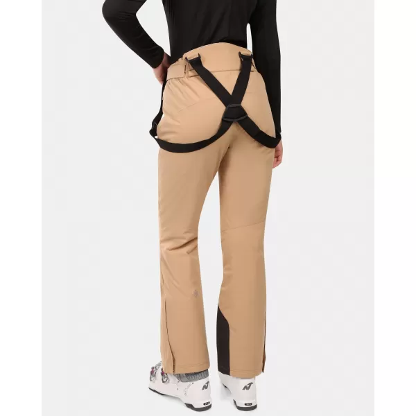  Skihose für Damen KILPI ELARE-W ZL0404KI BEIGE 