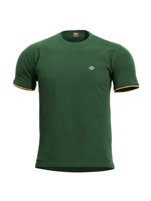 T-Shirt PENTAGON LEVANTES CREWNECK STRIPES K09026 SPRINGBOCK GRÜN