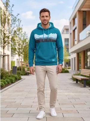 Herren-Sweatshirt ALTISPORT GORO KEROSIN