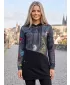 Damen-Sweatshirt KIXMI VONITA DUNKELGRAU