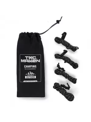 Schnüre PENTAGON CORD LANYARD WITH TENSIONER D19031 SCHWARZ
