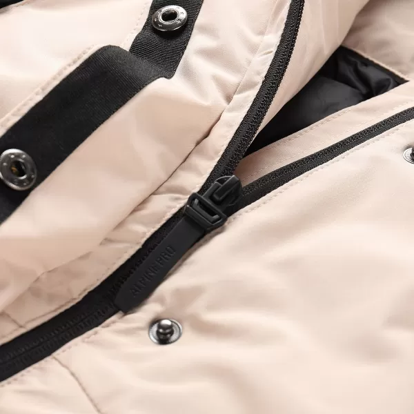  Mantel ALPINE PRO WUSSA BEIGE 