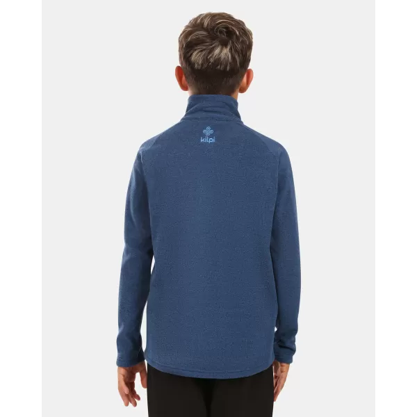  Fleece-Sweatshirt für Kinder KILPI ALMERI-J ZJ0204KI DUNKELBLAU 