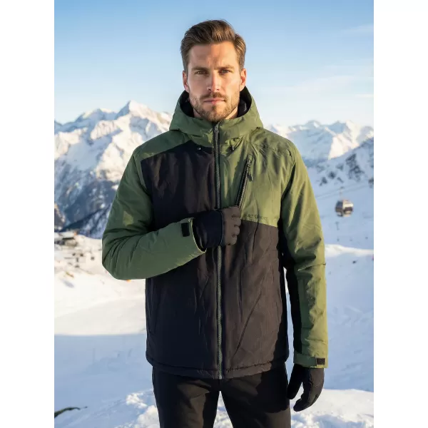  Herren-Winterjacke ALTISPORT GALLUS KHAKI 