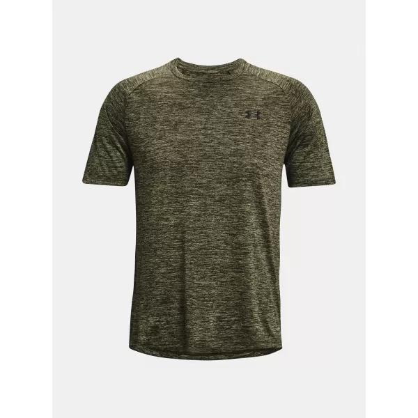  Herren-T-Shirt UNDER ARMOUR UA TECH 2.0 SS TEE 1326413-390 GRÜN 
