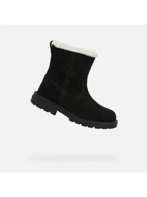 Winterstiefel für Mädchen GEOX SHAYLAX WPF J46EYA00022C9999 SCHWARZ