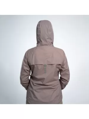 Damenjacke PENTAGON CLOUDBURST PACKABLE WOMENS RAIN JACKET K07020 BRAUNGRAU