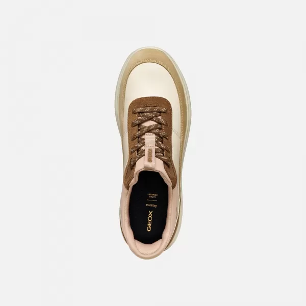  Damen-Sneaker GEOX SPHERICA PLUS G009588 BEIGE 