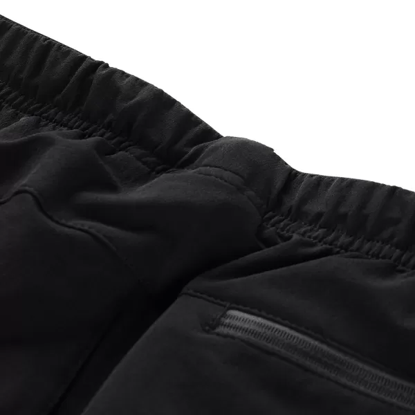  Herren -Softshellhosen ALPINE PRO HURF 2 SCHWARZ 