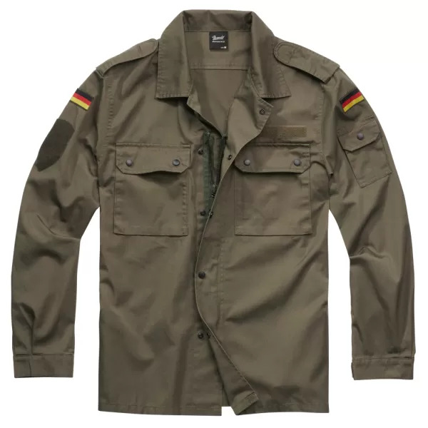  Hemd BRANDIT 4221 OLIVE 