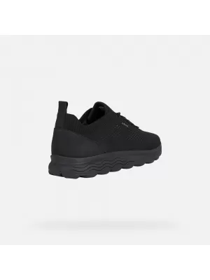 Herren-Sneaker GEOX SPHERICA G002564 SCHWARZ