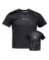 Funktionaler t -Shirt -Prämie von Kindern ALTISPORT VOJ/ALK075TR01 SCHWARZ