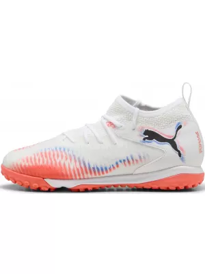 Babyschuhe PUMA FUTURE 8 MATCH TT + MID JR 10861601 WHITE/ WEIß/PUMA SCHWARZ/ROT LEUCHTEND