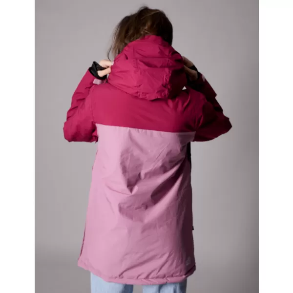  Winterjacke für Damen ALTISPORT GANICE BURGUND 