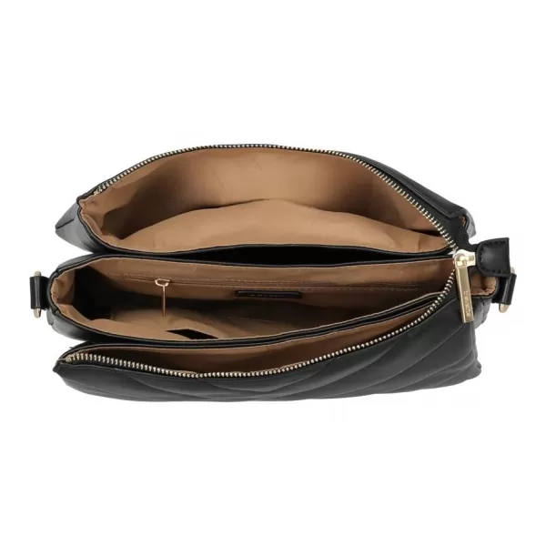  Handtasche TRAVELITE BARBARA COZY CROSSBODY BAG TRIO SCHWARZ 