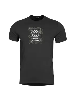 T-Shirt PENTAGON AGERON NATURE EXPLORER K09012 SCHWARZ