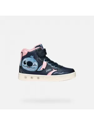 Mädchen-Sneaker GEOX SKYLIN J568WH0BCKNC0694 DUNKELBLAU