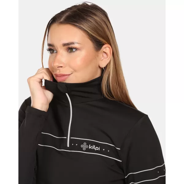  Thermo-T-Shirt für Damen KILPI LEEMA-W ZL0504KI SCHWARZ 