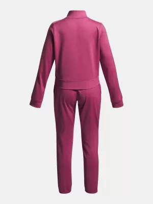 Mädchenset UNDER ARMOUR UA ICON KNIT CROP TRACKSUIT 1386528-659 ROT