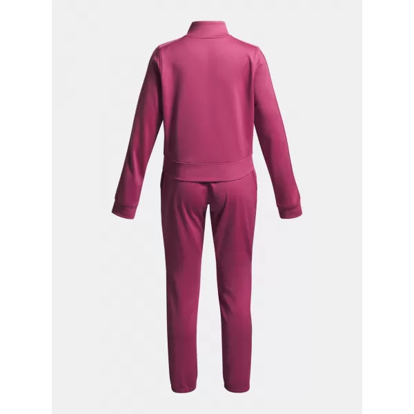  Mädchenset UNDER ARMOUR UA ICON KNIT CROP TRACKSUIT 1386528-659 ROT 