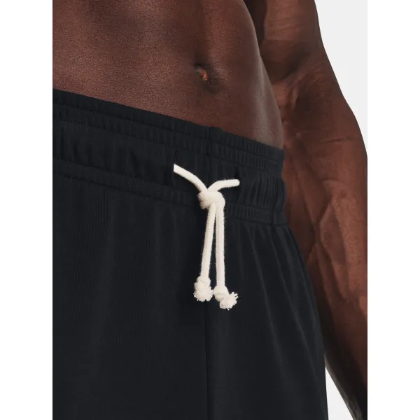  Herren-Jogginghose UNDER ARMOUR UA RIVAL TERRY JOGGER 1380843-001 SCHWARZ 