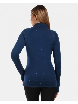 Thermo-T-Shirt für Damen KILPI JANNU-W ZL0501KI DUNKELBLAU