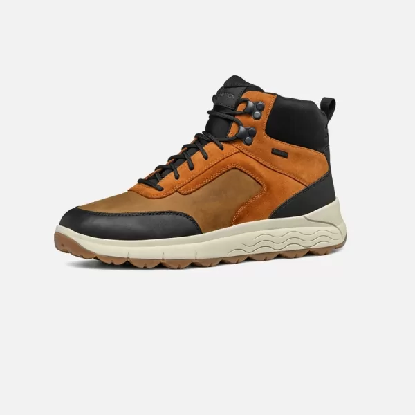  Herren-Stiefeletten GEOX SPHERICA 4X4 ABX BRAUN 