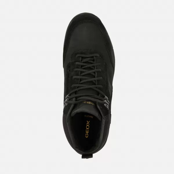  Herrenschuhe GEOX SPHERICA 4X4 B ABX G011180 SCHWARZ 