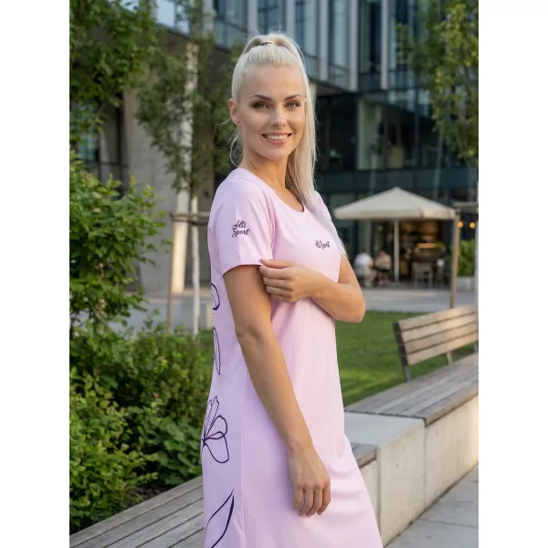 Damen erweitert T -Shirt Premium ALTISPORT VOJ/ALW075SAT02 HELLROSA 
