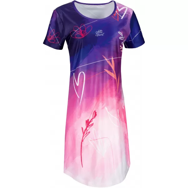 Erweitertes Premium-T-Shirt für Damen ALTISPORT VOJ/ALW083SAT02 LILA 