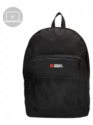Rucksack ENRICO BENETTI Amsterdam 54233 SCHWARZ